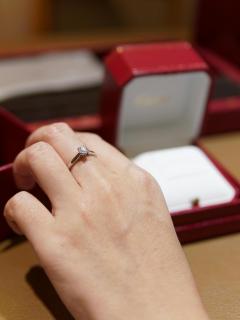 Timeless Solitaire White Gold Diamond Ring With 