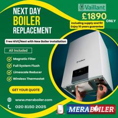 Next Day Boiler Installation