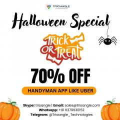 Halloween Special 70 Off On Handyman App Like Ub