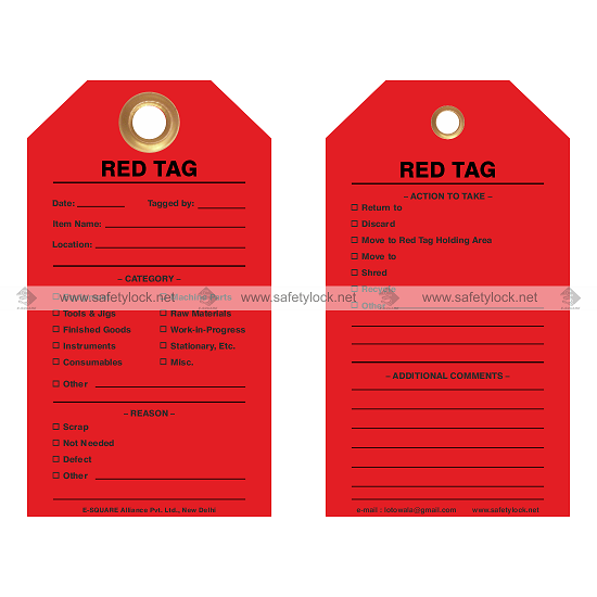 Upgrade Your Workspace with 5S Products, Red Tags and Posters 7 Image