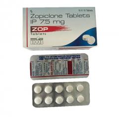 Zopiclone White Tablets Treat Sleep Issues