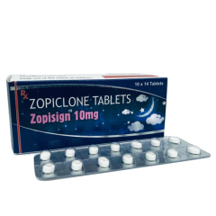 Buy Zopisign Zopiclone 10Mg Tablets Online In Lo