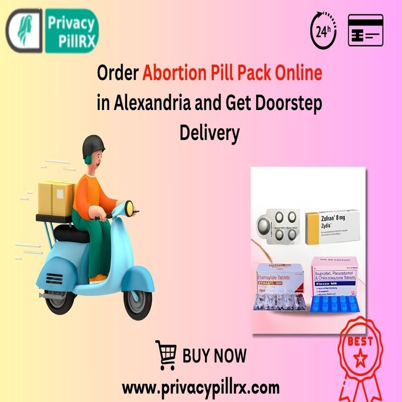 Order Abortion Pill Pack Online in Alexandria and Get Doorstep Deliver 2 Image