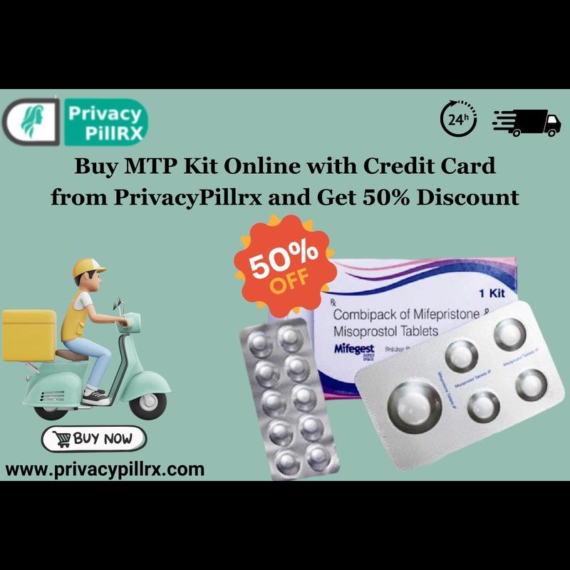 Buy MTP Kit Online with Credit Card from PrivacyPillrx & Get 50 Disc 2 Image