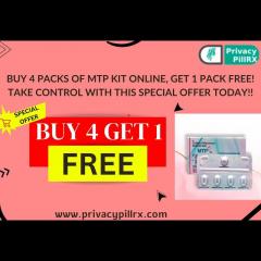 Buy 4 Packs Of Mtp Kit Online, Get 1 Pack Free