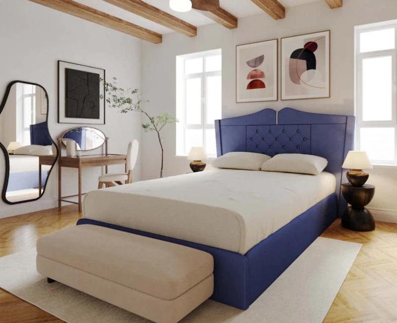 Hippo Heyford Ottoman Luxury Upholstered Bed - 5 King Size 2 Image