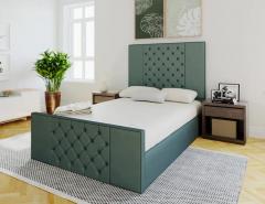 Hippo Newbury Ottoman Double Bed With Matching H