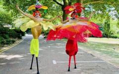 Stilt Walkers For Hire At Circus Stardust Entert