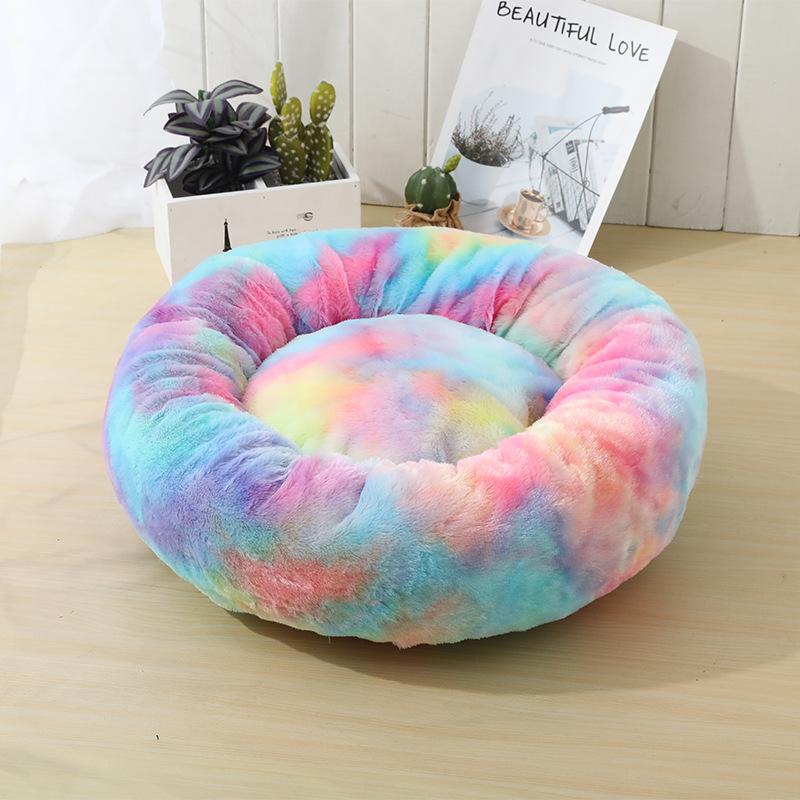 Restful Sleep With PetBuds Donut Dog Beds 4 Image