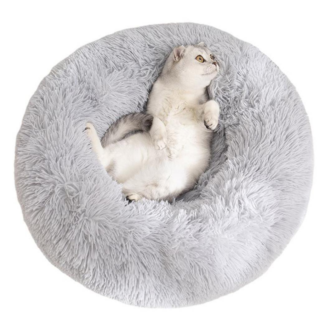 Restful Sleep With PetBuds Donut Dog Beds 6 Image