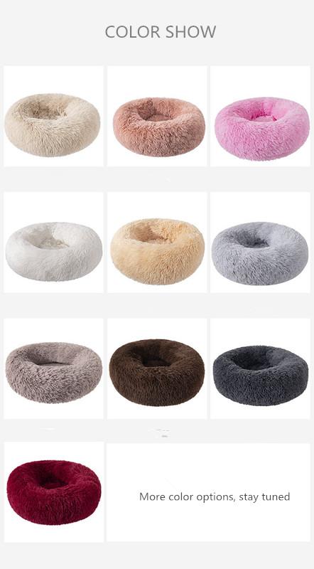 Restful Sleep With PetBuds Donut Dog Beds 5 Image
