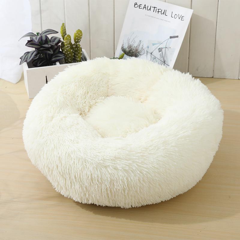 Restful Sleep With PetBuds Donut Dog Beds 3 Image