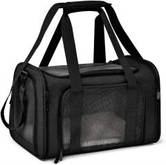 Travel In Style With Our Soft Fabric Dog Carrier