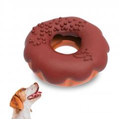 Durable Doughnut Dog Toy  Tough Chew & Treat Dis