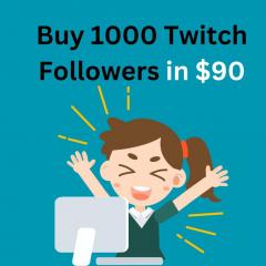 Buy 1000 Twitch Followers In 90