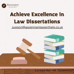 Achieving Excellence In Law Dissertations Expert