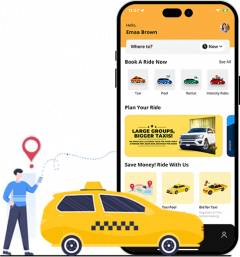 Uber Clone - Taxi Booking App