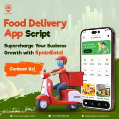 Food Delivery App With Upgraded Ai Tech With Spo