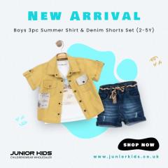 High-Quality Baby Wholesale Clothing From Junior