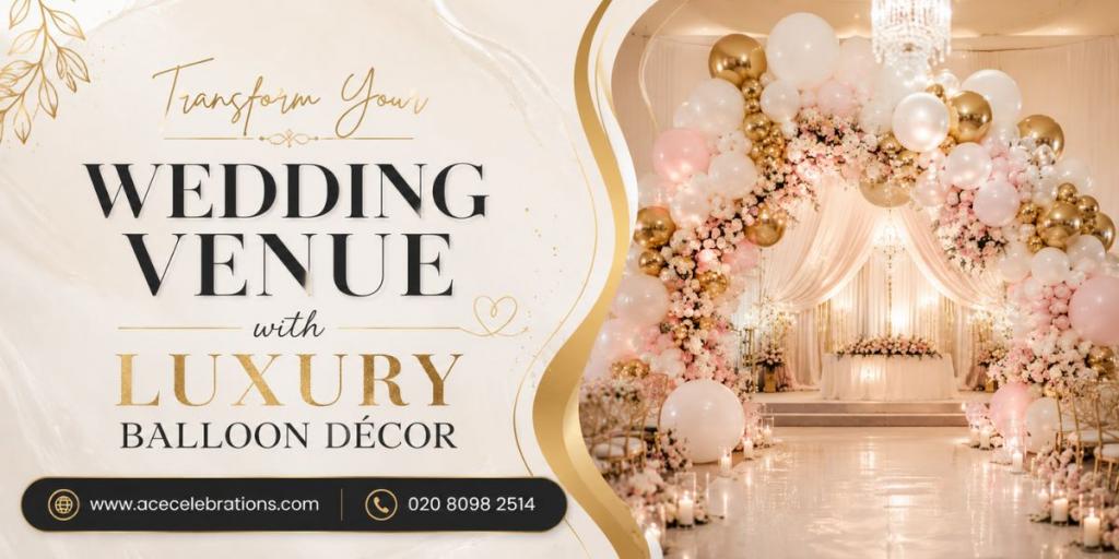 Transform Your Wedding Venue with Luxury Balloon Decor 2 Image