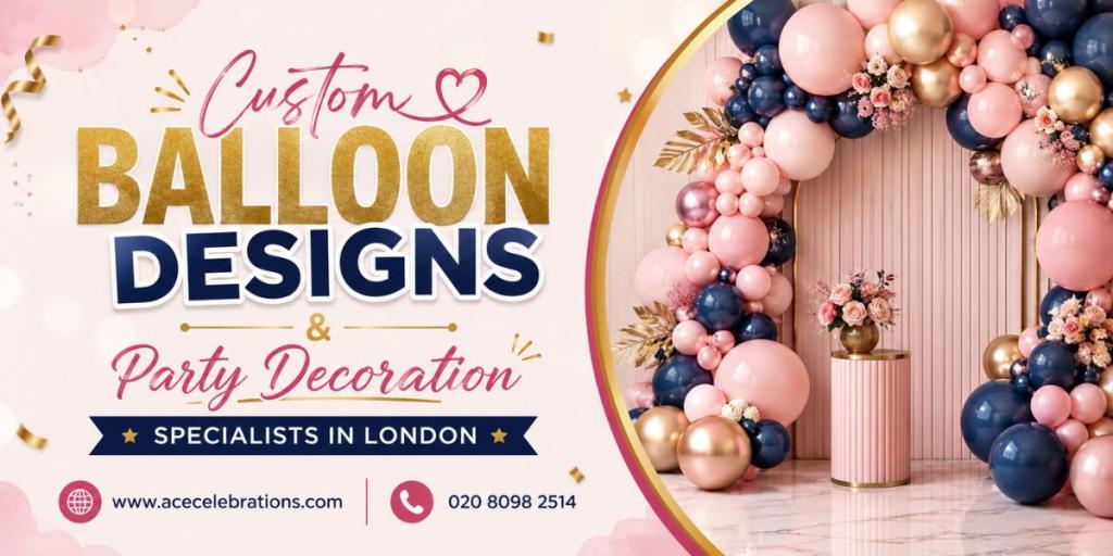 Custom Balloon Designs & Party Decoration Specialists in London 2 Image