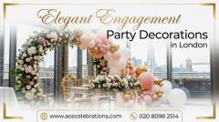 Elegant Engagement Party Decorations In London