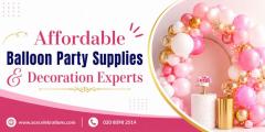 Affordable Balloon Party Supplies & Decoration E