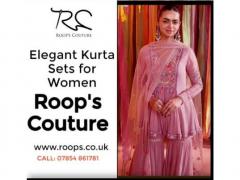 Elegant Kurta Sets For Women  Roops Couture