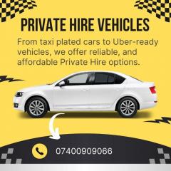 Axi Plated & Private Hire Vehicles For Rent In M