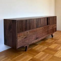 Modern Walnut Wood Cabinet & Sideboard Elevate Y