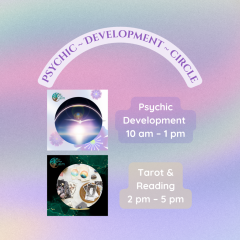 Psychic Development, Tarot & Divination Circle D