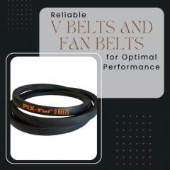 Reliable V Belts And Fan Belts For Optimal Perfo