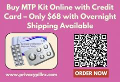 Buy Mtp Kit Online With Credit Card  Only 68 Wit