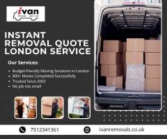 Instant Removal Quote London Service