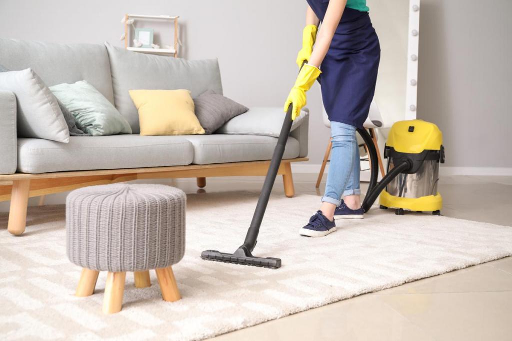 Cleaning the living room 4 Image