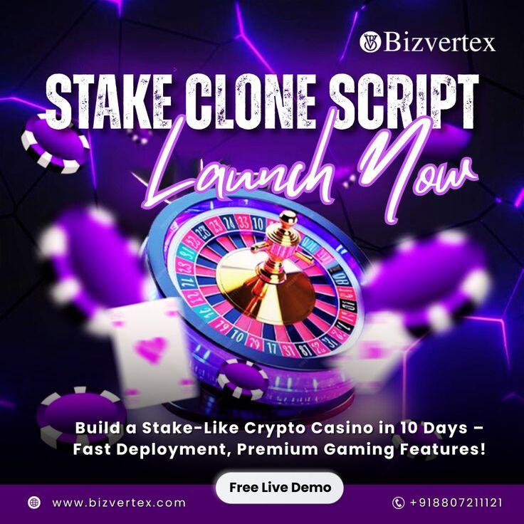 Build Your IGaming Empire with Bizvertex Stake Clone Script 2 Image
