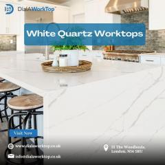 White Quartz Worktops  020 8368 5555  Dialaworkt