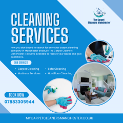 Trusted Carpet Cleaners In Manchester  Call - 07