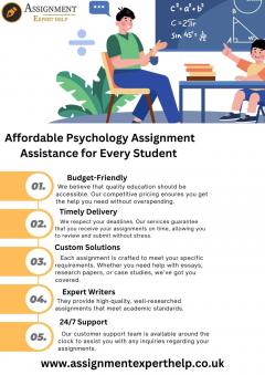 Affordable Psychology Assignment Assistance For 