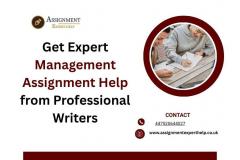 Get Expert Management Assignment Help From Profe