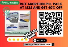 Buy Abortion Pill Pack At 153 And Get 40 Off