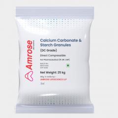 Calcium Carbonate And Starch Granules  Direct Fr