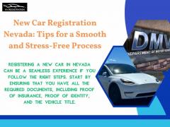 New Car Registration Nevada Tips For A Smooth An