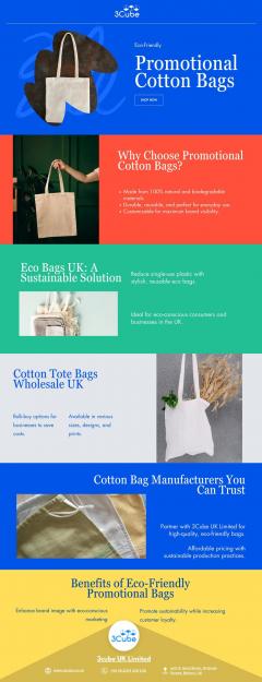 Eco-Friendly Cotton Promotional Bags