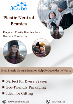 Plastic Neutral Beanies Eco Style With Recycled 