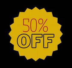 50 Percent Off Uk