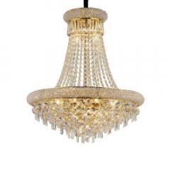 Adrian Pendant 13 Light E14 Gold And Crystal