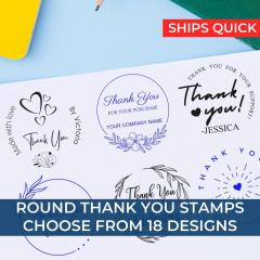 Personalized Name Rubber Stamps