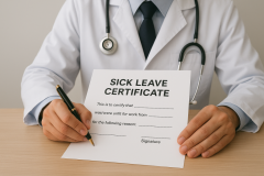 Get A Sick Leave Certificate Online  Fast, Relia