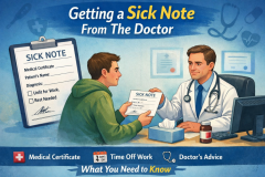 Getting A Sick Note From The Doctor, Without See